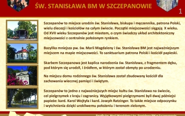 Gościnny Szczepanów – nowy szlak turystyczny w szczepanowskim sanktuarium - zdjęcie